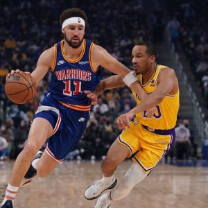 "Klay Thompson erupted for his first 30-point game since his ACL injury!": The Warriors' sharpshooter scores 33-points as the Warriors take down LeBron James and the Lakers