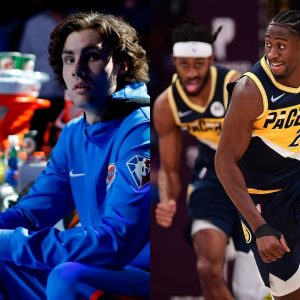 "Caris LeVert was the first NBA player who I ever spoke to, it is crazy to share the floor with him": Josh Giddey recalls how the Pacers star instilled self-confidence in him 3 years ago at a basketball camp