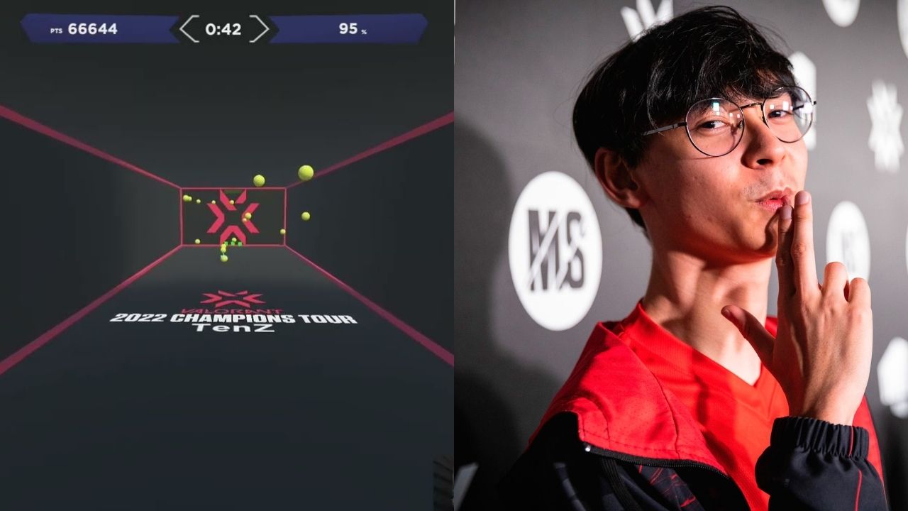 SEN Tenz releases his own task in Aimlabs for players to practice on