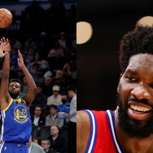 "Andrew Wiggins, how did you just turn into a Splash Brother, man?!": Joel Embiid hilariously praises Warriors star as Trae Young and Karl-Anthony Towns can't stop laughing