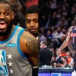 "James Harden, are you off the Lobos?": LeBron James hilariously calls out the 76ers guard for 'drunken' mishap on sidelines