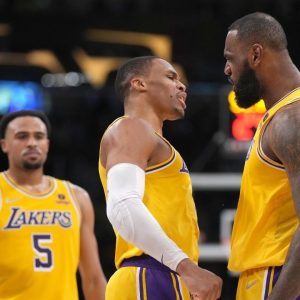 "LeBron James got Russell Westbrook to LA, and now he's mad at the Lakers!": Skip Bayless mocks the King for regretting his LeGM moves, sides with the team front office