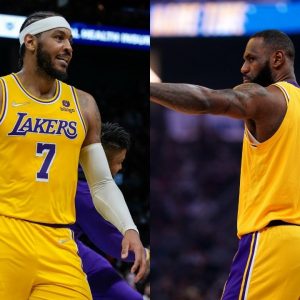 Thanks to LeBron James, Carmelo Anthony lost the ROTY despite winning ROTM 8 times!