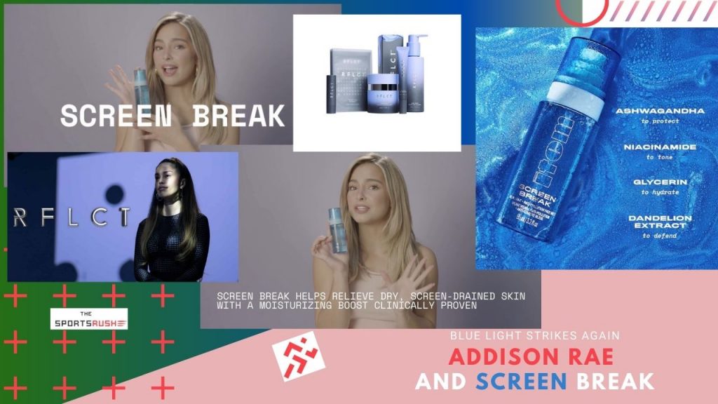 Addison Rae screen break