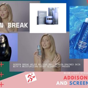 Addison Rae screen break