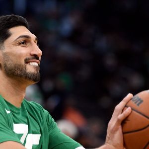 "Ain’t no way Enes Freedom is splashing threes on the Nets": NBA Twitter goes on a frenzy as Celtics center swishes a three while nets extend their losing streak to 9 games