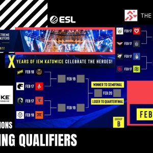 IEM Katowice Group Draw released for CSGO tourney after PLA-In stage comes to a close