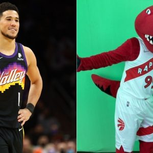 “Devin Booker had an altercation with The Raptor and has been averaging 32 points since”: NBA Twitter reacts as the Suns have gone 10-0 since the infamous incident at Scotiabank Arena