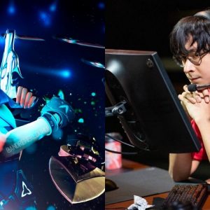 Tenz secures one of the most insane knife kills to win the round for Sentinels