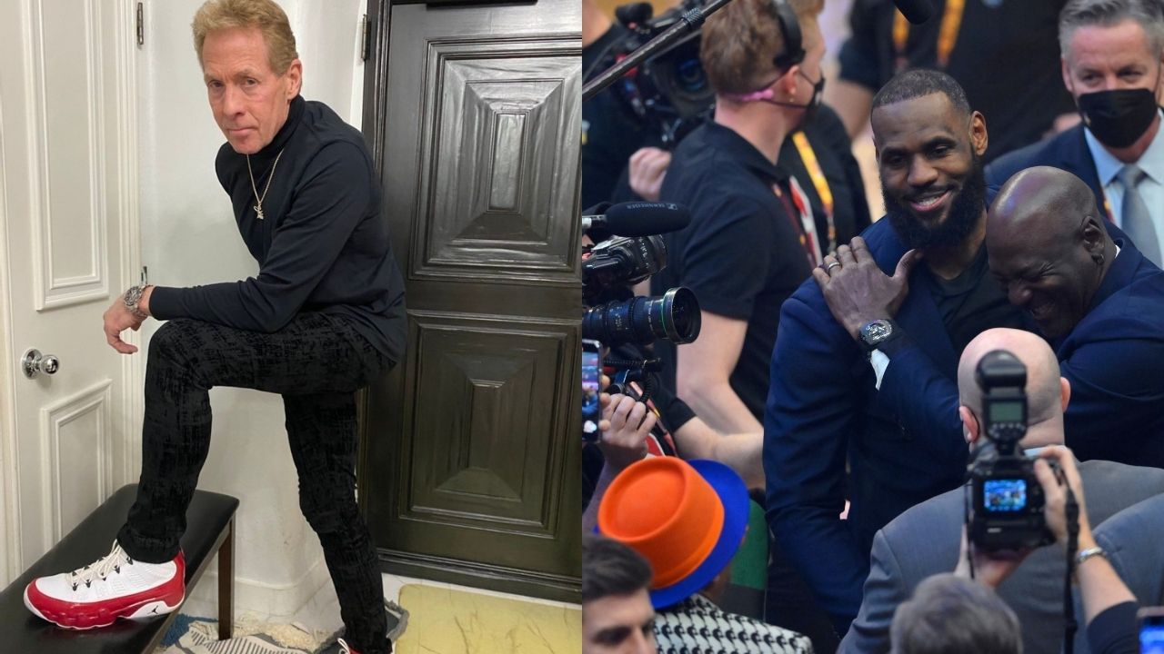 "Skip Bayless ranks LeBron James 9th on his all-time list of top 10 NBA players": The veteran analyst has Shaquille O'Neal and Magic Johnson above the 18x All-Star