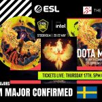 ESL Dota 2 Stockholm Major confirmed on LANs for Spring Tour
