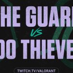 100 Thieves vs The Guard: The Guard defeat 100 Thieves 1-2 with a clean 13 round sweep on Map 3 of Valorant NA Main Event