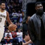 "Leave Zion Williamson alone! Let him rehab in peace!": Pelicans' star CJ McCollum talks about the #1 Pick from the 2019 NBA Draft, assures everything is cool between them