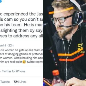 JasonR Tweets in response to Sexism allegations against him