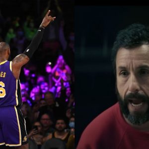"Boy do I love this game!!!": Lakers star LeBron James perfectly promotes his much anticipated movie 'Hustle' starring Adam Sandler and Juancho Hernangomez