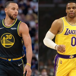 “Warriors need to trade Steph Curry for Russell Westbrook because of Jordan Poole”: NBA writer shocks Richard Jefferson and leads him to believe he’s using a Lakers burner account