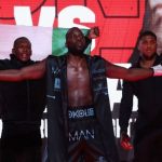 Anthony Joshua Israel Adesanya Lawrence Okolie