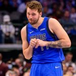 “Well, we might not ever get to see a Luka Doncic Jr now”: NBA Twitter trolls the Mavs MVP for hilariously getting hit in the groin during a pregame shootaround