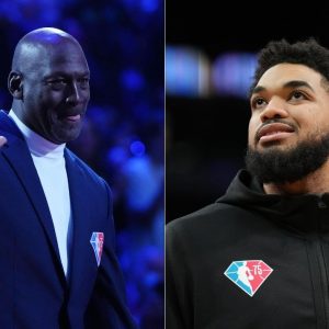 “Michael Jordan looked at me and said ‘I seen what you did to my team, f*ck you’”: Karl-Anthony Towns discloses the hilarious conversation he had with the Bulls GOAT during the ASG