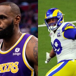 “No city has had their NBA and NFL team win the Finals and Super Bowl in the same season”: LeBron James and the Lakers are up against history as Aaron Donald and the Rams defeat the Bengals