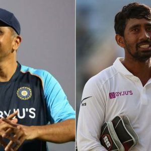 "I have a deep respect for Wriddhiman Saha": Rahul Dravid exclaims he's not hurt by Wriddhiman Saha's words pertaining to indirect suggestion for his retirement