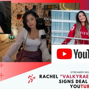 Valkyrae signs a deal of continuity with Youtube for 2022 and beyond.