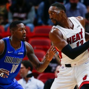 "Bam Adebayo is so good on defense, he blocked his own shot!": NBA Twitter is incensed as the Heat star's dunk vs Mavericks isn't counted due to eye-brow raising rule