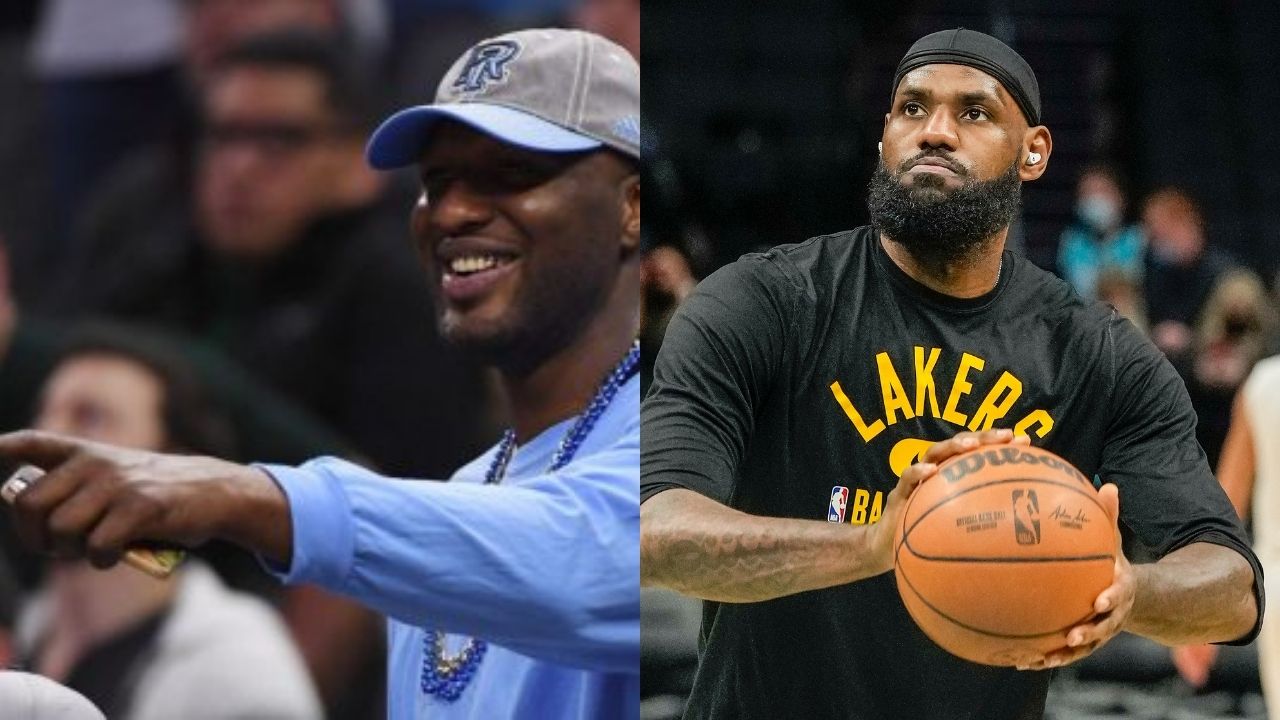 "I would like to see LeBron James exhibit Kobe Bryant's tenacity and will to win": Lamar Odom believes the Lakers will win overcome all obstacles and win the championship this season