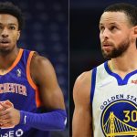“Brandon Williams is only 3,083 3-pointers away from tying Stephen Curry for the record”: A hilarious graphic is displayed as the rookie knocks down his first career 3-pointer during the GSW-Blazers clash