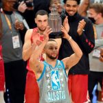 "If one guy became a better shooter than Stephen Curry, how crazy would that be?": Nicolas Batum and the rest of NBA Twitter celebrities are awed by the Warriors legend's 16 3-pointer performance at the 2022 Cleveland All-Star Game