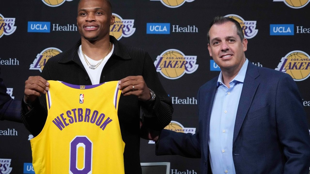 "Russell Westbrook denies Frank Vogel's claim of having a conversation regarding benching him": Brodie publicly questions Vogel's ability as a coach