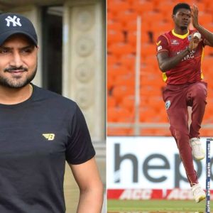 "I think ALZARRI JOSEPH will be a crorepati": Harbhajan Singh predicts Alzarri Joseph to earn in crores in IPL 2022 auction