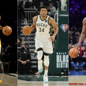 “This MVP race has to be the most exciting one we’ve had in many years”: NBA Twitter reacts as LeBron James, Embiid, and Antetokounmpo simultaneously record 25+ points in 17 straight games