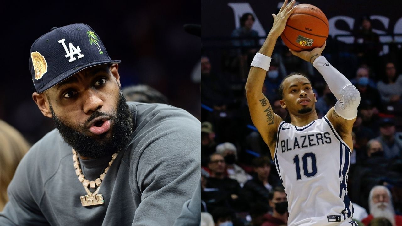 “Big time shot Dylan Metoyer and helluva set up Amari Bailey! Go Blazers!”: LeBron James left in awe as Bronny James and the Sierra Canyon defeated Glenbard West 67-64 at the buzzer