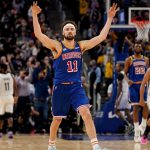 "Shooting slumps don't matter to us, man!": Warriors' Klay Thompson speaks on his incredible dagger against the Nets and why his cold night didn't matter