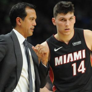 “Tyler Herro has had an All-Star year and we view him as our sixth starter anyway”: Erik Spoelstra expresses his wish of seeing the 6MOTY candidate suit up for the ASG in Cleveland