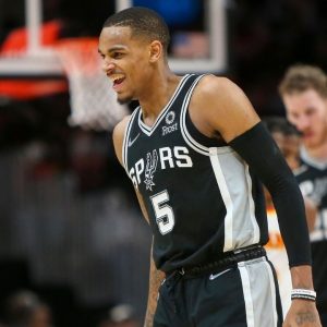 “Name Dejounte Murray the greatest Spurs player of all time already”: NBA Twitter lauds the All-Star for surpassing David Robinson as the triple-doubles leader in franchise history