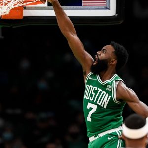 "Jaylen Brown with zero regards for Florida's stand your ground laws": NBA Twitter explodes after the Celtics star's poster on Mo Bamba in their blowout win vs Orlando