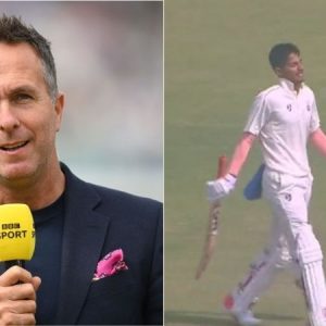 "Yash Dhull is a player we will be seeing lots of over the next few years": Michael Vaughan lauds Yash Dhull after his debut hundred for Delhi in Ranji Trophy