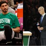 "Enes Kanter Freedom is no Colin Kaepernick!": Adam Silver has his say on former Celtics big man, asks why only NBA is singled out in China row