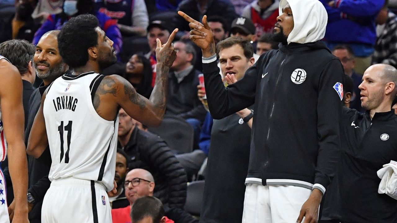 “There’s no way I’m leaving my man 7 in Brooklyn”: Kyrie Irving makes it clear he isn’t going to leave Kevin Durant on the Nets by himself