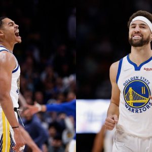 "Klay Thompson and Jordan Poole put up numbers no Warrior has since Stephen Curry and Kevin Durant!": Warriors' duo becomes the second pair under Steve Kerr to record 30, 5 and 5 in the same game