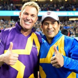 Shane Warne initially said that he had nightmares about Sachin Tendulkar, but he later called it a figure of speech.