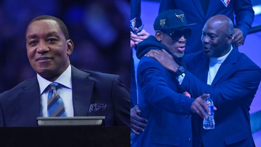 "If the Detroit Pistons were bad then why did Michael Jordan and the Bulls sign Dennis Rodman": Isiah Thomas exposes the hypocrisy of the Phil Jackson team
