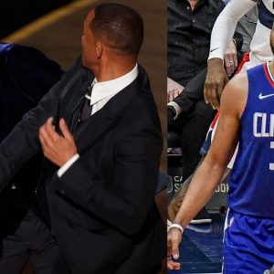 "Lily thought Will Smith slapping Chris Rock was staged and fake. I think it was real!": Clippers' Nicolas Batum asks NBA Twitter for their take on the Oscars debacle