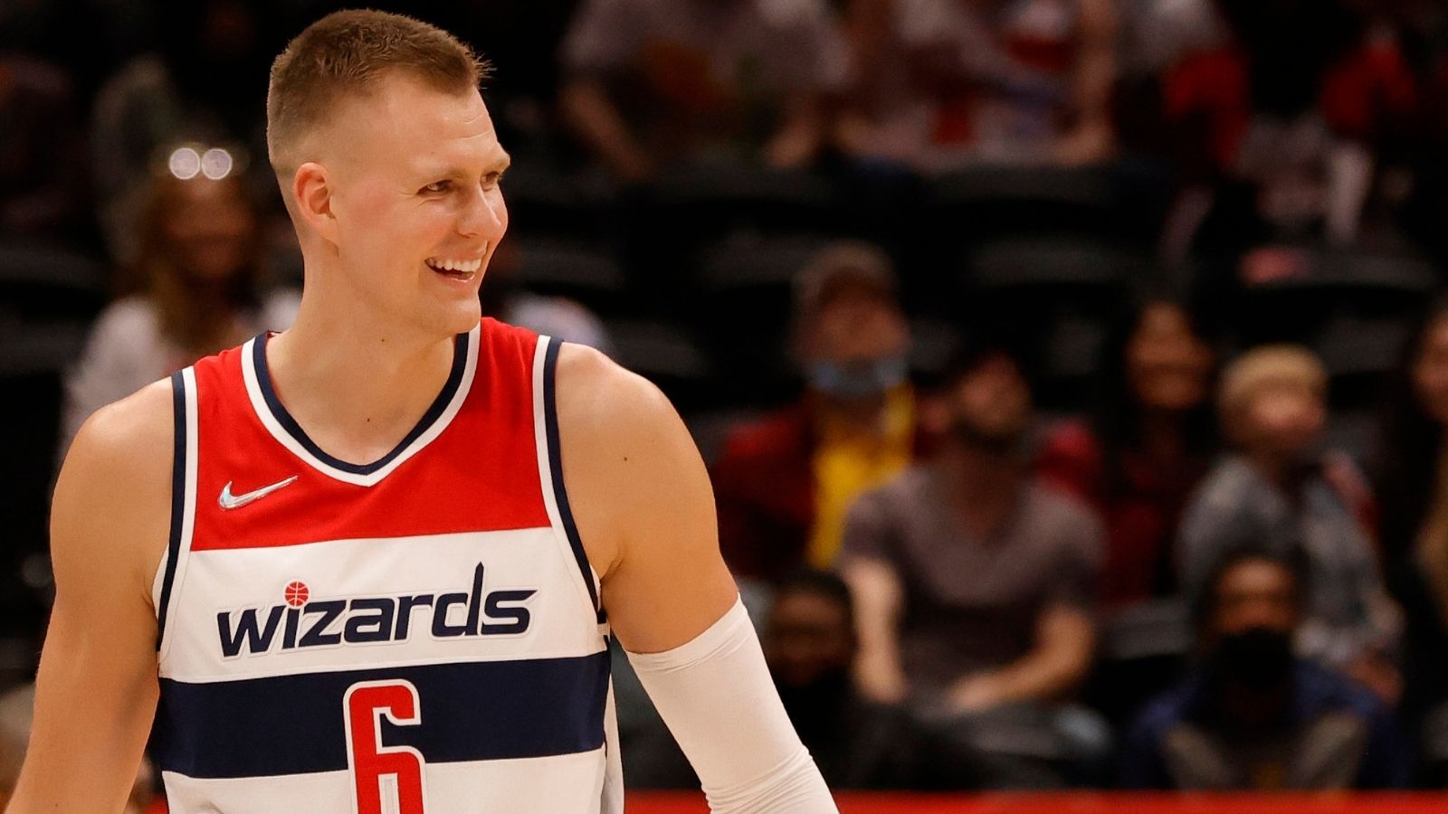 "There's a reason they call him The Unicorn, Kristaps Porzingis is a hell of a player": Kyle Kuzma is excited to play alongside the 7'3 Latvian as he scores 25 points in Wizards debut