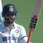 Jadeja sword celebration video: Ravindra Jadeja celebration after scoring 2nd Test century in Mohali Test