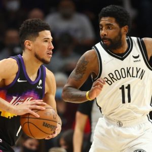 "Devin Booker is the MVP!!": Kyrie Irving seconds Isiah Thomas' take on the Suns guard getting his due after the latter drops 49-points on MVP Nikola Jokic