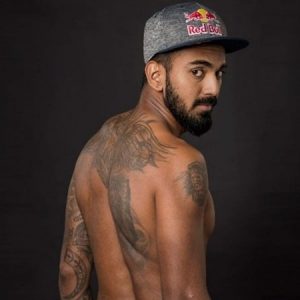 KL Rahul tattoo design: KL Rahul tattoo name and meaning