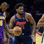 "Giannis Antetokounmpo and Joel Embiid both have 1853 points, but LeBron James is taking home the scoring title!": Insane statistic shows how both the Sixers' and Bucks' star have same point total in same number of games this season